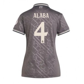 Real Madrid David Alaba #4 Tredjetröja Dam 2024-25 Kortärmad